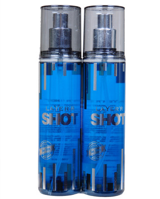 

Layer'r Shot blue blaze Deodorant Spray - For Men(240 ml, Pack of 2)