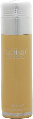 Lomani Weekend Deodorant Spray - For Women(200 ml)