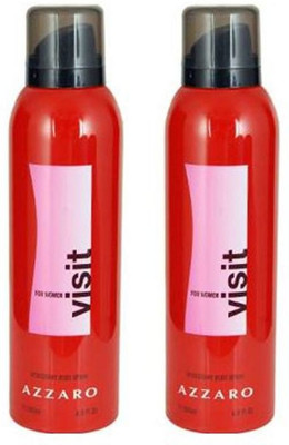 

Azzaro visit red Body Spray - For Men(200 ml)