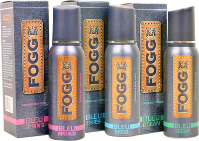 

Fogg Spring, Skies, Ocean Body Spray - For Men(360 ml, Pack of 3)