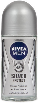 

Nivea Intense Silver Protect Anti - Perspirant Deodorant Deodorant Roll-on - For Men(50 ml)