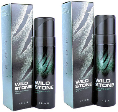

Wild Stone Iron Body Spray - For Men(240 ml, Pack of 2)