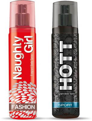 

Arabian Nights HOTT AND NAUGHTY GIRL Sport + Fashion DEODORANT Body Spray - For Men & Women(270 ml)