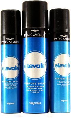 

Park Avenue Elevate Combo 1 Deodorant Spray - For Men(200 g, Pack of 2)