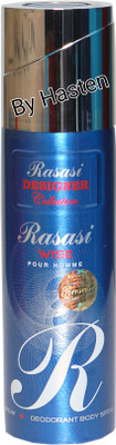 

Rasasi Designer Rasasi wise designer POU HOMMER Deodorant Spray - For Men & Women(200 ml)