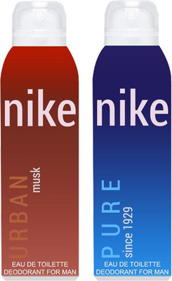

Nike Urban Musk Pure Body Spray - For Men(400 ml, Pack of 2)
