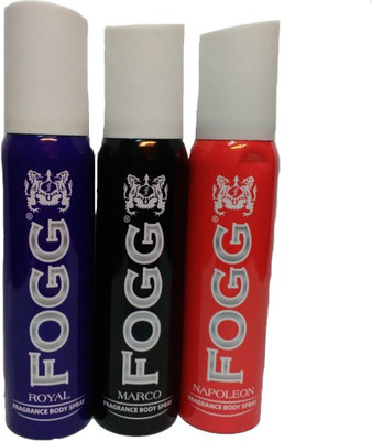 

Fogg fogg rmn Deodorant Spray - For Men(150 ml, Pack of 3)