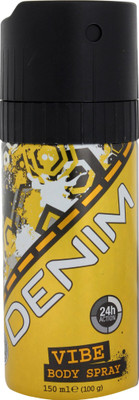 Denim Vibe Deodorant Spray - For Men(150 ml)