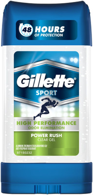 Gillette Sport Power Rush Clear Gel Deo Stick Deodorant Stick - For Men(106 g) available at flipkart for Rs.885