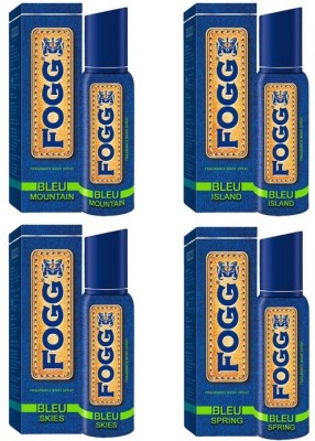 Flipkart - Fogg Bleu Deodorant Spray  –  For Men(400 g, Pack of 4)
