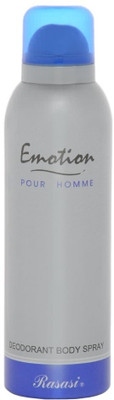 

Rasasi Emotion Deodorant Spray - For Men(200 ml)