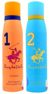 

U.S. Polo Assn Women Combo Deodorants No 1 & 2 Body Spray - For Women(300 ml, Pack of 2)