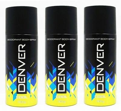 

Denver Cool Body Spray - For Women(300 g, Pack of 3)