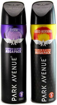 

Park Avenue Storm & Good Morning Deodorant Spray - For Men(440 ml)