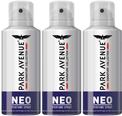 

Park Avenue Neo Signature Buy 2 Get 1 Free Combo Deodorant Spray - For Men(130 ml, Pack of 3)