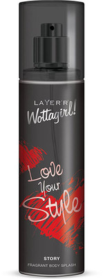 

LAYER`R - WOTTAGIRL! - LOVE YOUR STYLE STORY Deodorant Spray - For Women(135 ml)