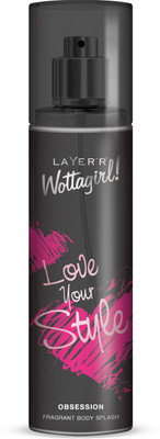 

Layer'r Wottagirl! - Love Your Style - Obsession Deodorant Spray - For Women(135 ml)