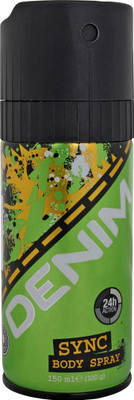 

Denim Sync Deodorant Spray - For Men(150 ml)