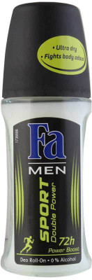 

Fa Sport Double Power Deodorant Roll-on - For Men(49 ml)