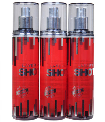 

Layer'r Shot red stallion Deodorant Spray - For Men(360 ml, Pack of 3)