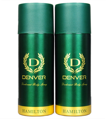 

Denver Hamilton Deo Combo (Pack of 2) Deodorant Spray - For Men(330 ml, Pack of 2)