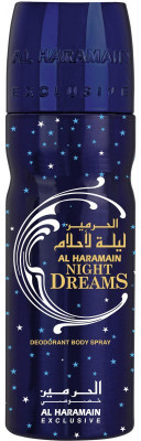 

Al Haramain Night Dreams Body Spray - For Men(200 ml)