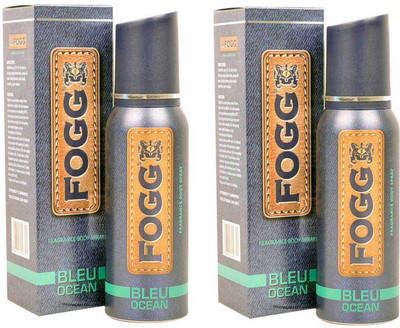 

Fogg Ocean Fragrance 120 Ml(Pack Of 2) Body Spray - For Men(240 ml, Pack of 2)