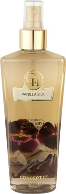 Flipkart - Concept II Vanilla Silk Moisturizing Body Mist  –  For Women(236 ml)