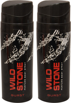 

Wild Stone 2 Burst Deodorant Spray - For Men(200 ml, Pack of 2)