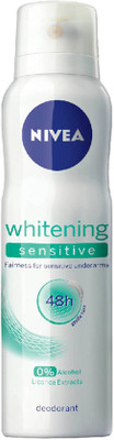 Nivea whitening sensitive Body Spray - For Men & Women(150 ml)