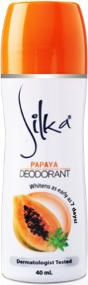 

Silka Papaya Whitening Deodorant Roll-on - For Men & Women(40 ml)