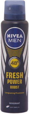 

Nivea fresh power boost Body Spray - For Men(150 ml)