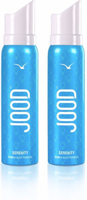 

JOOD Serenity - 120 ml (Pack of 2) Deodorant Spray - For Women(120 ml, Pack of 2)