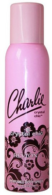 

Revlon Charlie Crystal Chic Deodorant Spray - For Men & Women(150 ml)