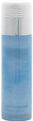 

Lomani Light Blue Deodorant Spray - For Women(200 ml)