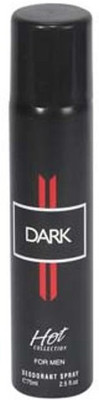 

Hot Collection Dark Deodorant Spray - For Men(75 ml)