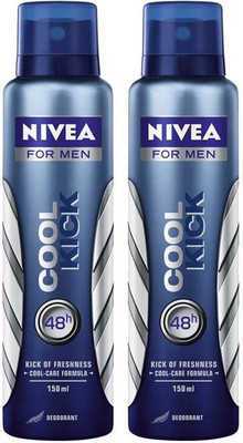 

Nivea Deodorant For Men Deodorant Spray - For Men(2 ml, Pack of 2)