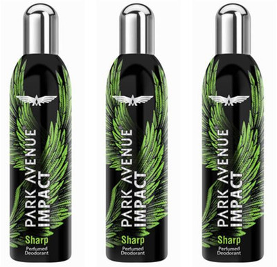 

Park Avenue Sharp Deodorant Spray - For Men(120 ml, Pack of 3)