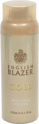 

English Blazer Gold Deodorant Spray - For Men(150 ml)