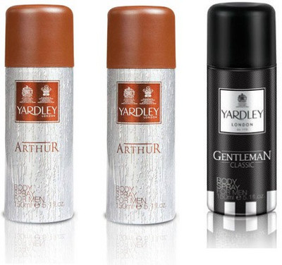 Yardley arthur sales body spray