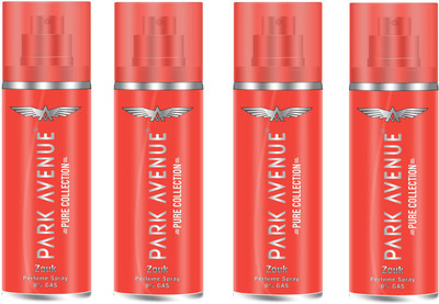 

Park Avenue Zouk Pure Body Mist - For Men(135 ml, Pack of 4)