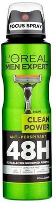 

L'Oreal Paris Men Expert Clean Power Deodorant Spray - For Men(150 ml)