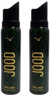 

JOOD Brilliance- 120 ml (Pack of 2) Deodorant Spray - For Men(120 ml, Pack of 2)