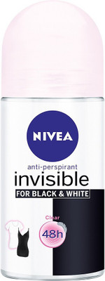 

Nivea Imported Invisible Black and White Clear 40ml Deodorant Roll-on - For Women(40 ml)