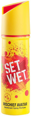 

Set Wet Mischief Avatar Deodrant Body Spray - For Men(150 ml)
