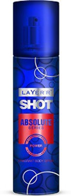 

Layer'r Shot - Absolute Series - Power Deodorant Spray - For Men(135 ml)