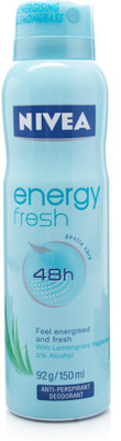 

Nivea energy fresh Body Spray - For Men & Women(150 ml)