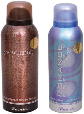 

Rasasi Deo Spray combo Set of 2-ASFG Body Mist - For Men(200 ml, Pack of 2)