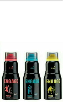 

ENGAGE Matte and Rush Matte, Rush, Urge Perfume Body Spray - For Men(450 ml)