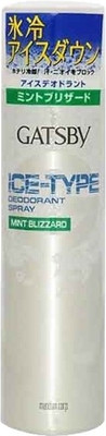 

Gatsby Mint Blizzard Deodorant Spray - For Men(135 g)